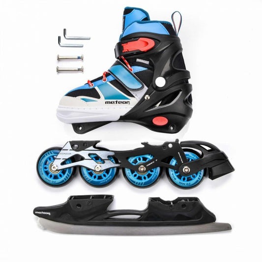 Meteor 2in1 Inv. L 38-41 blue roller skates In preparation Your Sports Performance