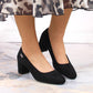 Suede high heel pumps Sergio Leone W SK314D black Footwear/Lifestyle/Sergio Leone Your Sports Performance