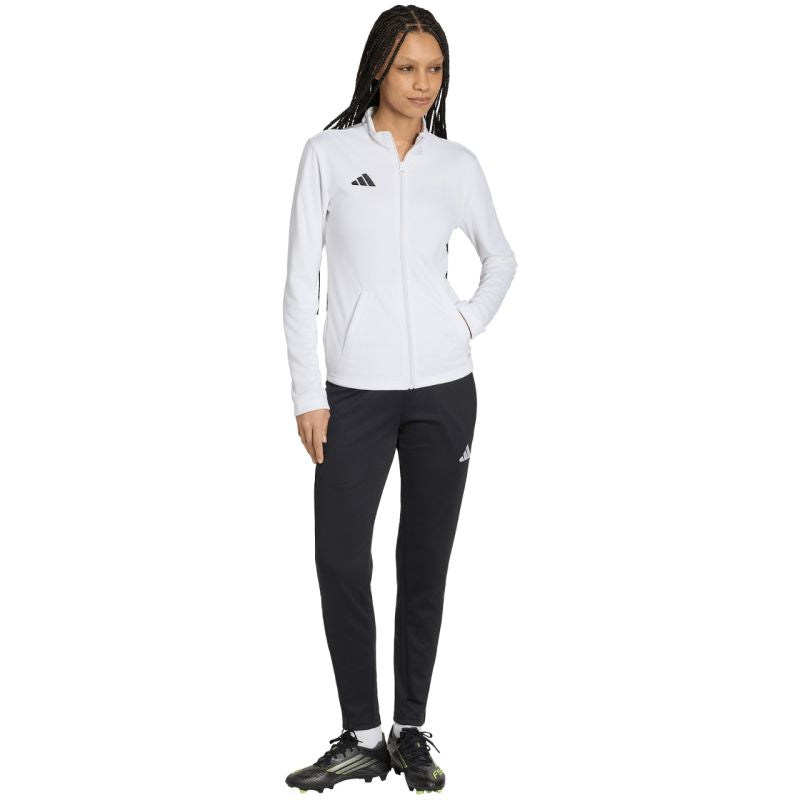 adidas Entrada 26 Track Women's Track Jacket, White, JZ6603