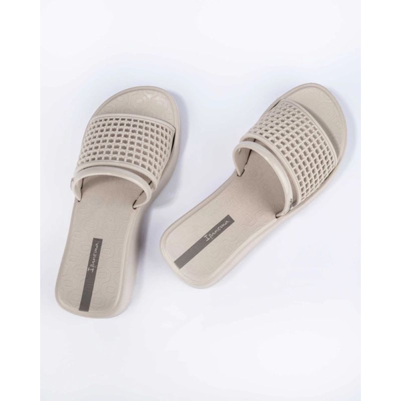 Ipanema women's flip-flops Essence beige platmorma fashionable Ipanema