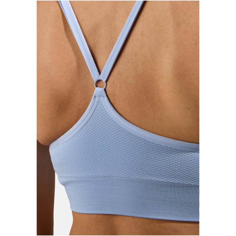 Women’s ODLO Padded Seamless Soft 2.0 Sport Bra, blue