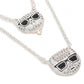 KARL LAGERFELD SILVER NECKLACE K/IKONIK PAVE In preparation Your Sports Performance
