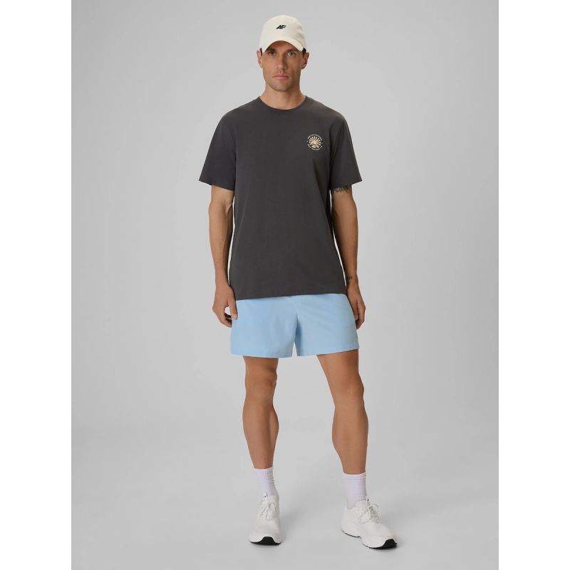 Men's regular printed T-shirt 4F 4FRSS26TTSHM4293-22S
