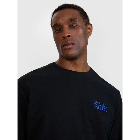 Men's oversize longsleeve with print 4F 4FWSS25TLONM390-20S *Kategoria tymczasowa Your Sports Performance