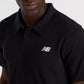 New Balance Cotton Pique Polo Shirt M MT51519BK Clothing/Lifestyle/T-shirts/New Balance New Balance