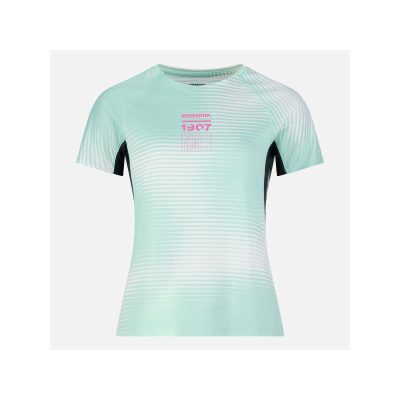 ROSSIGNOL W Sapa Ultra Tee Women's T-shirt White Green