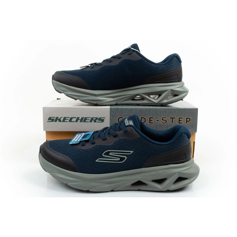 Skechers men's shoes sneakers Glide-Step Vortex comfortable navy blue To be categorized Your Sports Performance