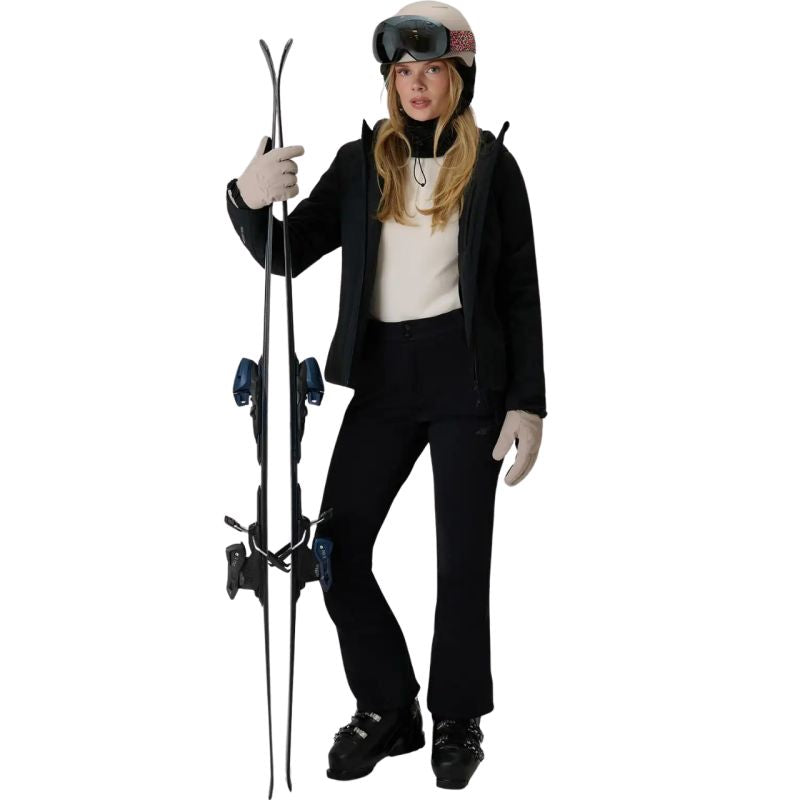 Women’s Ski Jacket 4F F1221 Deep Black 4FWAW26TTJAF1221 20S