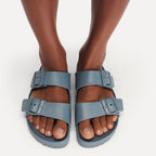 Birkenstock Men's ARIZONA EVA Slides 1031295 BASALT GRAY (Standard Width) Birkenstock