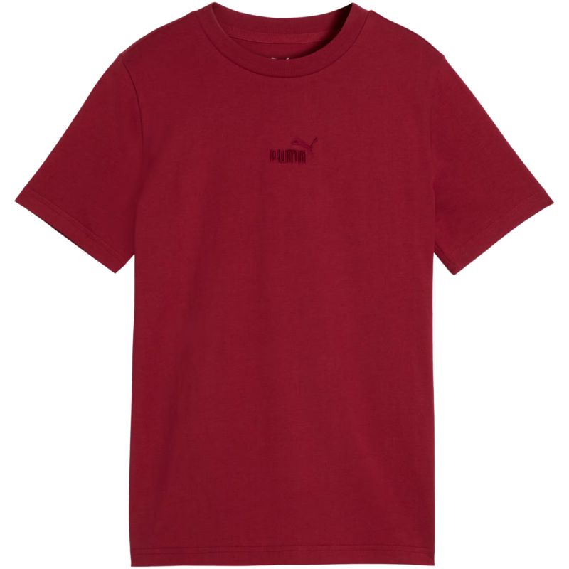 Puma ESS Small No. 1 Logo Centered Tee for Kids Brown 692975 23