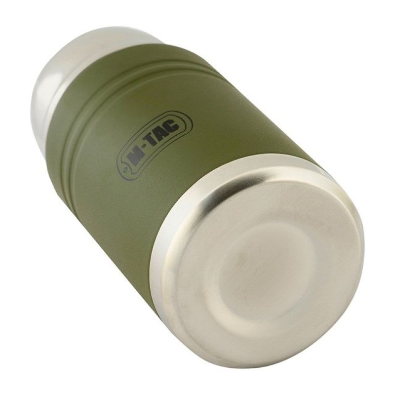 M-TAC Olive stainless steel lunch thermos with spoon, capacity 750 ml. AGD - Produkty/Termosy i kubki termiczne Your Sports Performance