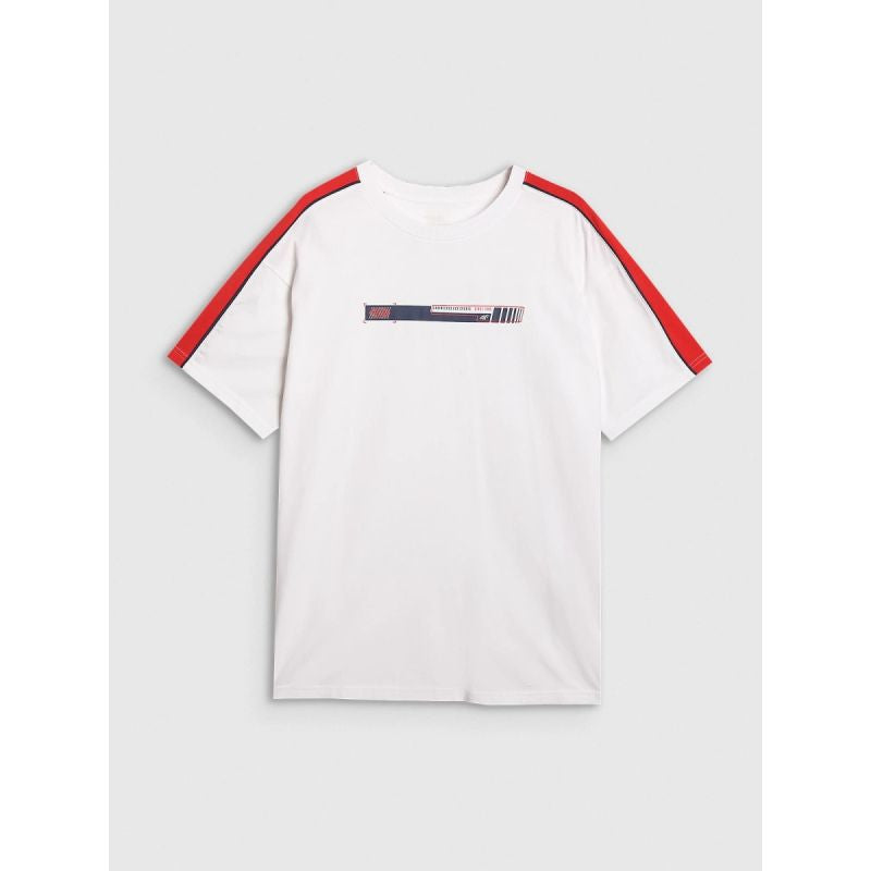 Men's oversize printed T-shirt 4F 4FRAW25TTSHM3227-10S 4f