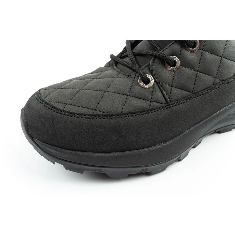 Lee Cooper women's winter hiking sports shoes, insulated, black, eco-leather Lee Cooper