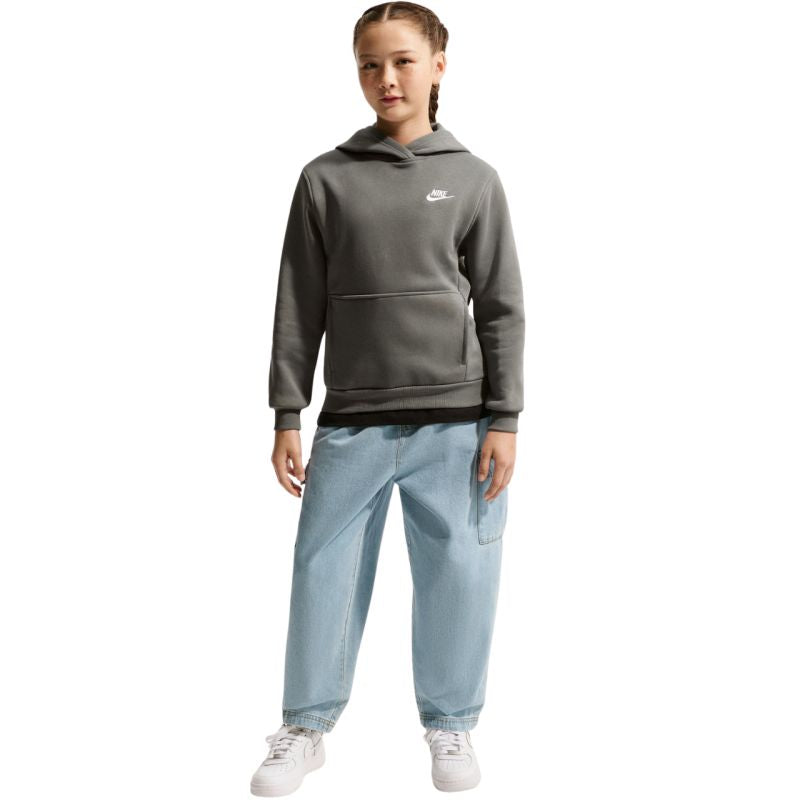 Nike Sportswear Club Fleece Kids' Sweatshirt Gray FD3000 289