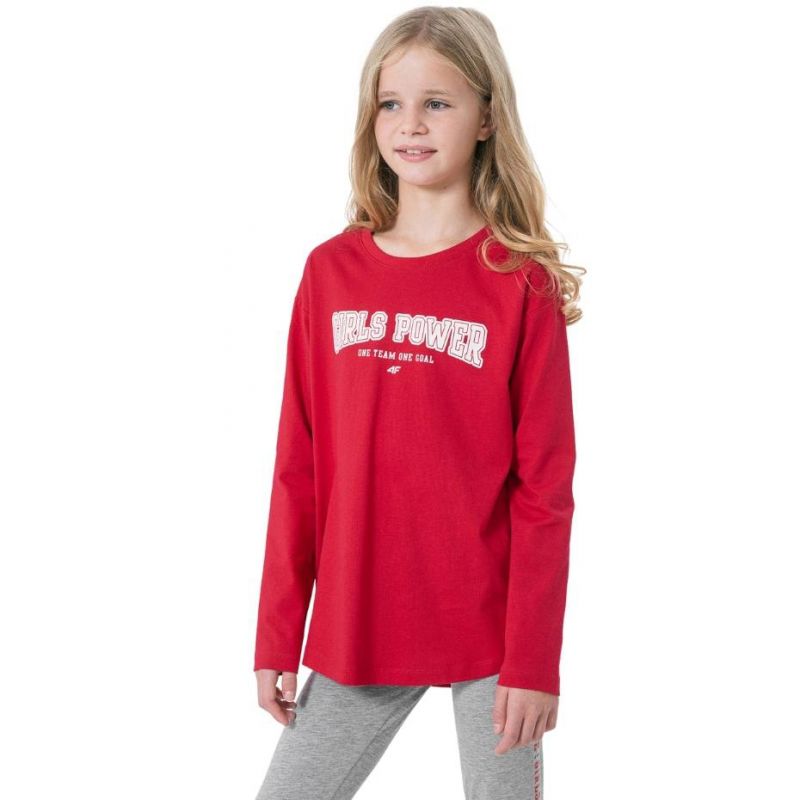 T-shirt 4F Jr HJZ22-JTSDL002 62S Clothing/Training 4F