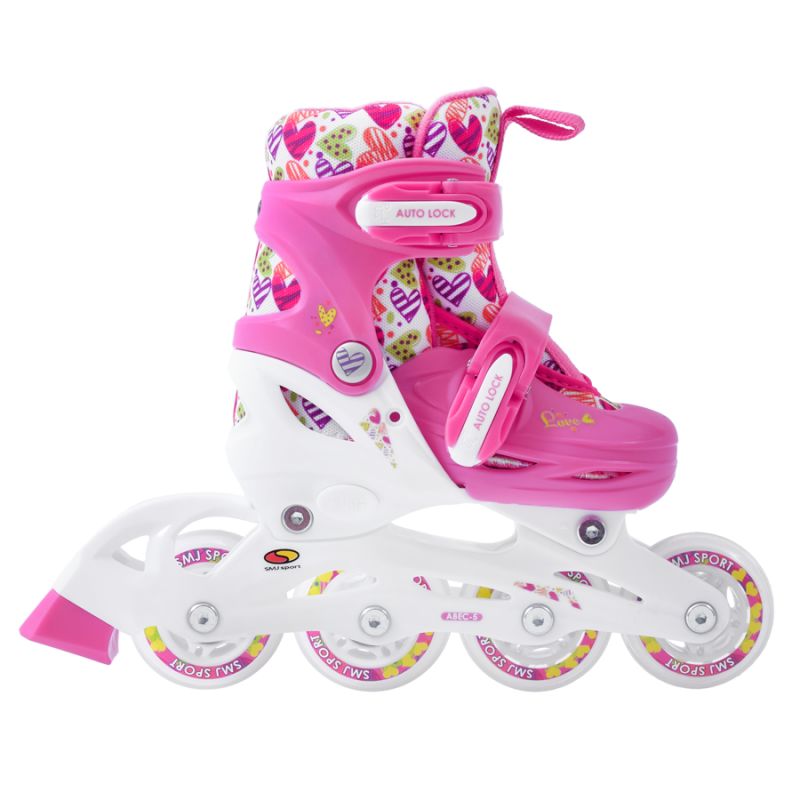 Roller skates-rollers-skates adjustable Smj sport Combo Hearts 3in1 Led Jr HS-TNK-000011510 Accessories/Skating/Wrotki Your Sports Performance