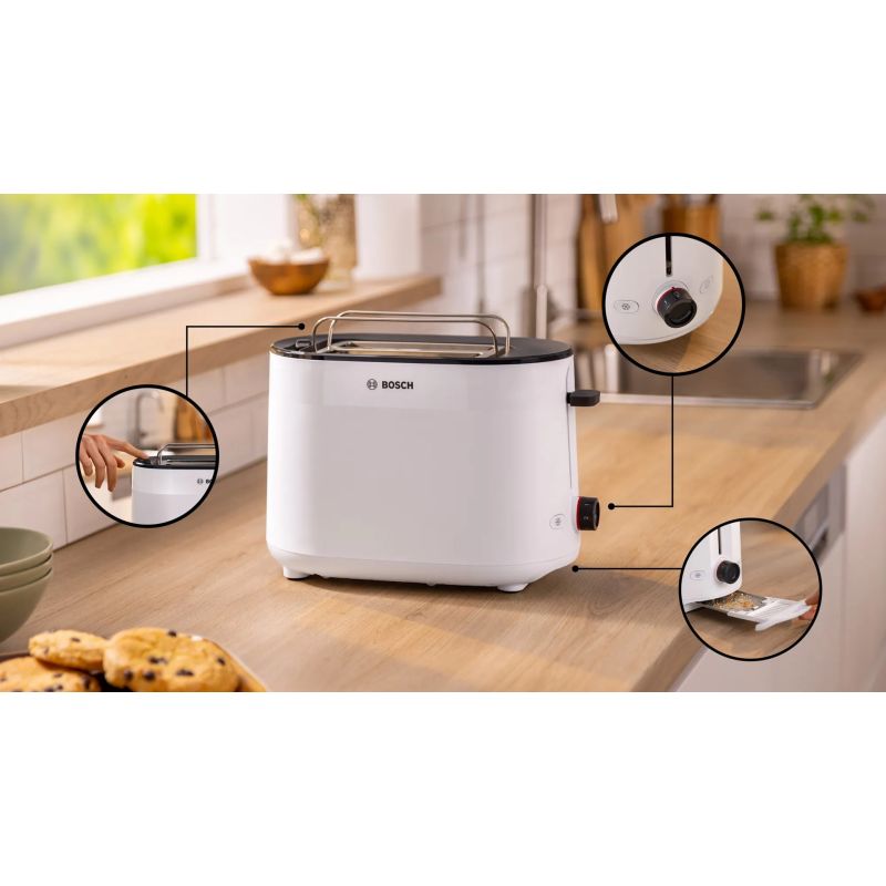 BOSCH TAT 2M121 toaster AGD - Produkty/Tostery Your Sports Performance