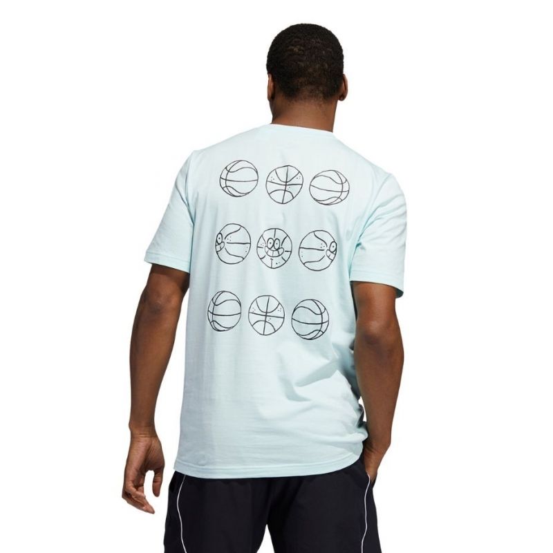 Tee adidas Lil Stripes adidas Hoops Graphic M GS7222 Clothing/Lifestyle/T-shirts Adidas