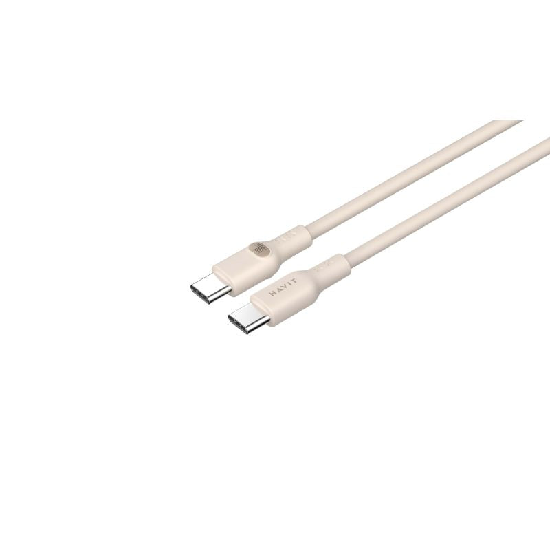 Havit Type C Cable CB6284 2.0m (beige) In preparation Your Sports Performance