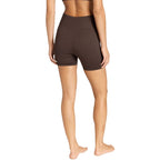 Women's adidas Workout Essentials Knit 4 Inch Leggings Brown KE5841