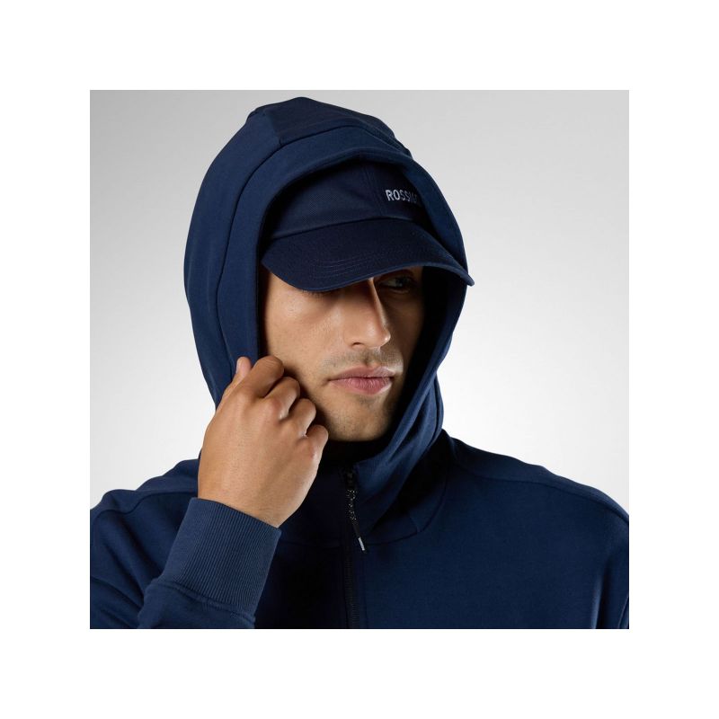 ROSSIGNOL M Logo Fzh Men's Sweatshirt Navy Blue
