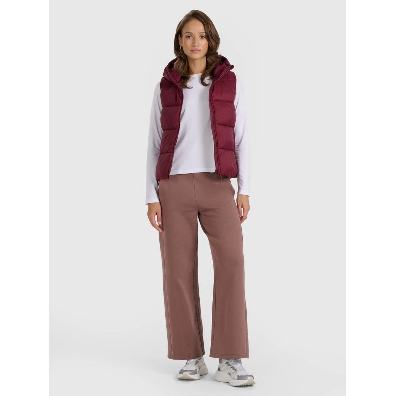 Women's down vest with synthetic filling 4F 4FRAW25TVJAF326-60S 4f