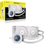 Corsair NAUTILUS 240 LCD Water Cooler White, 240mm Chłodzenie/Chłodzenie - wentylatory Your Sports Performance