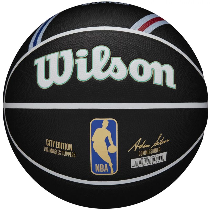 Wilson NBA Team City Collector Los Angeles Clippers Ball WZ4016413ID basketball Accessories/Balls/Basketball Your Sports Performance