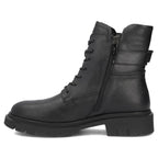 Women's leather ankle boots, black Filippo DBT8018