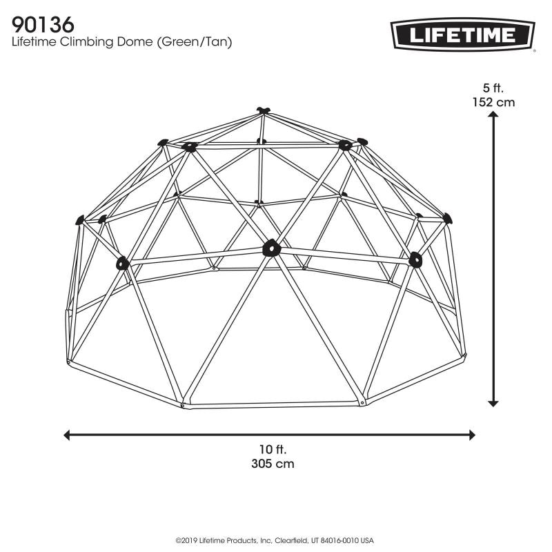 LIFETIME CLIMBING DOME GEODOME 90136