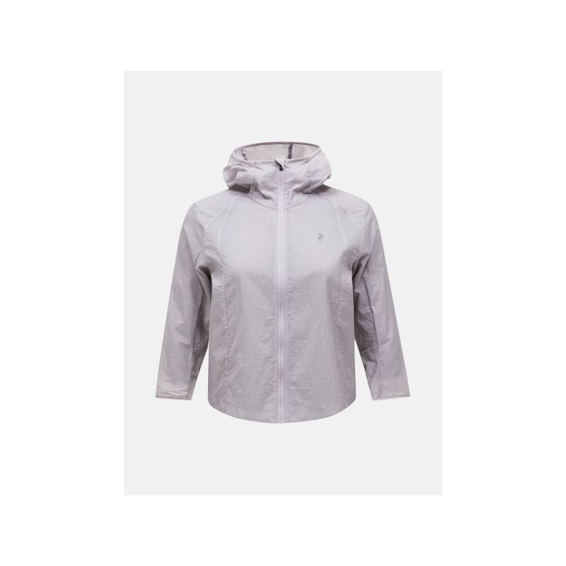 Women's PEAK PERFORMANCE W Discover Wind Jacket, gray