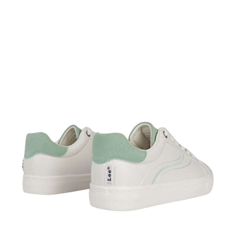 Lee Maddy Women's Shoes White and Green 50261007 98E