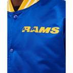 Mitchell &amp; Ness NFL Heavyweight Satin Jacket Los Angeles Rams M OJBF3413-LARYYPPPROYA Clothing/Lifestyle/Mitchell & Ness Your Sports Performance