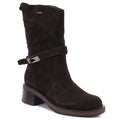 Chocolate Big Star Women's Leather Ankle Boots UU274609