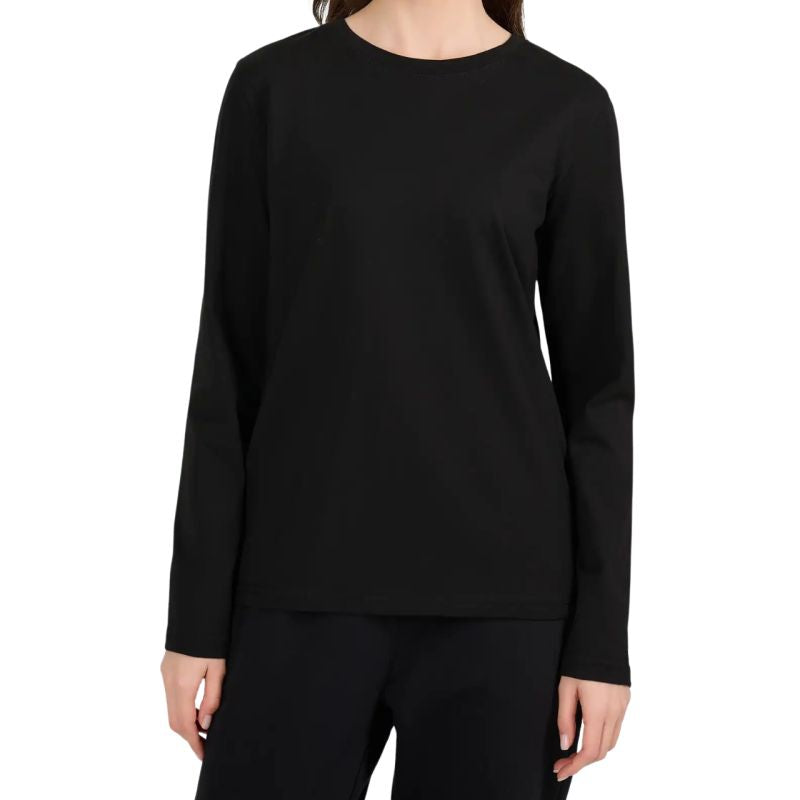 Women's 4F F639 Long-Sleeve T-Shirt Deep Black 4FWMM00TLONF639 20S