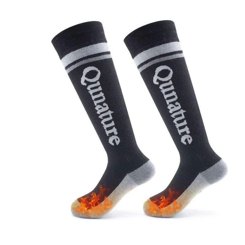 Qunature winter thermal socks black 28-31 Qunature/Akcesoria Narciarskie/Skarpetki Your Sports Performance