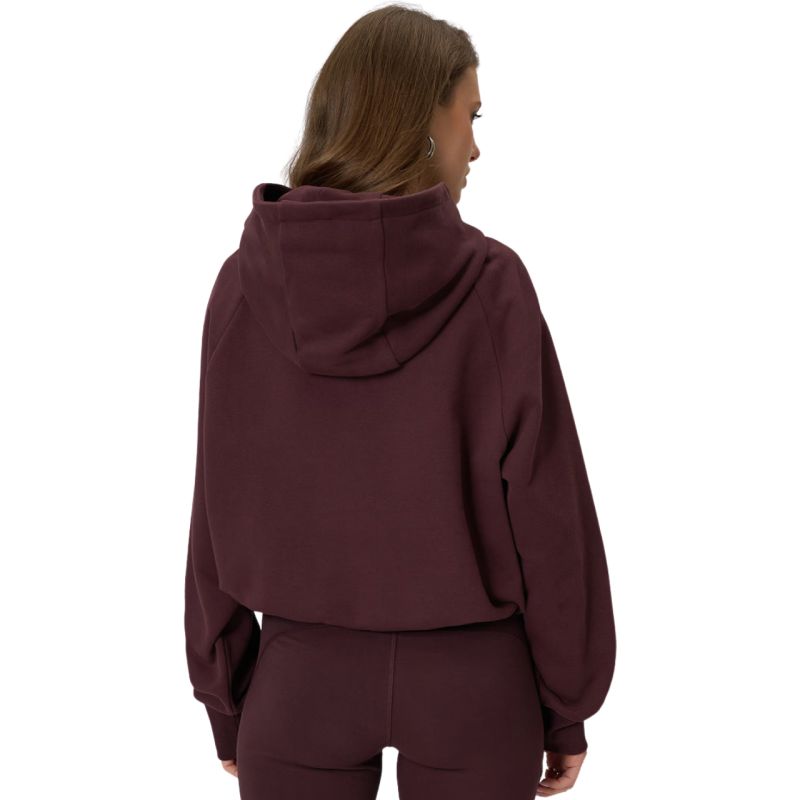 Women's sweatshirt 4F F2175 dark brown 4FWSS26TSWSF2175 80S