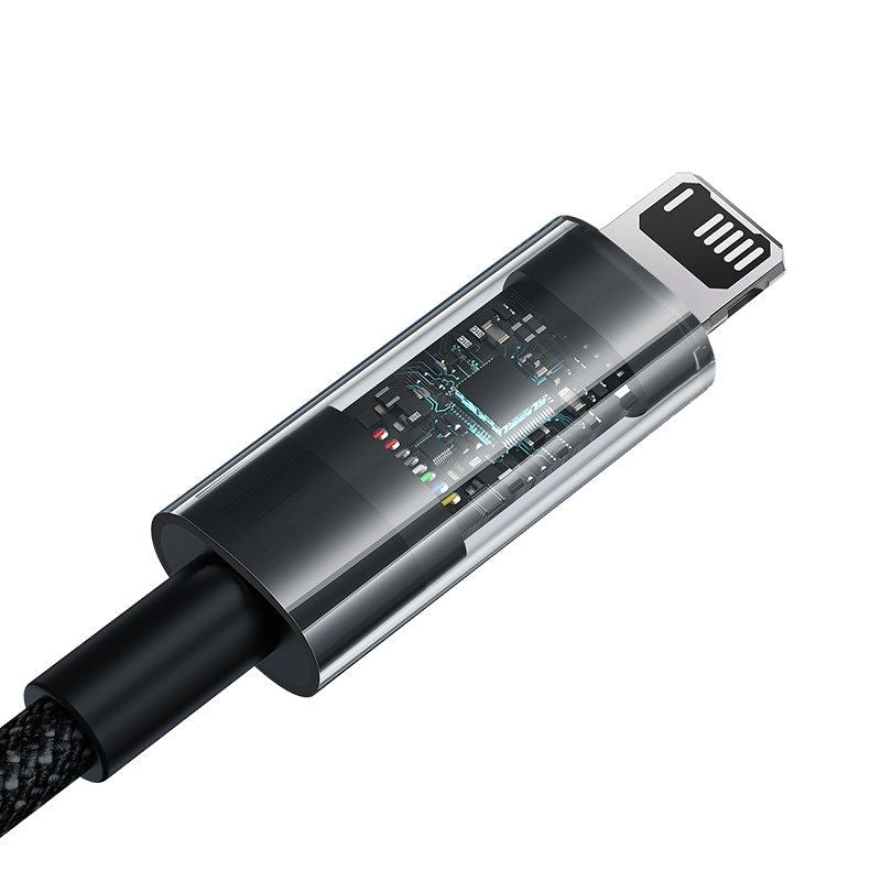 Baseus Gem Cable USB Type A to iPhone 2.4A 1m (Black) In preparation Your Sports Performance
