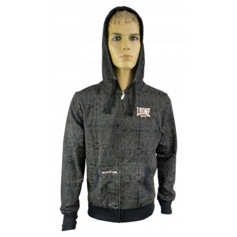 Men's sweatshirt LEONE LSM905/S16 black XXL In preparation Your Sports Performance