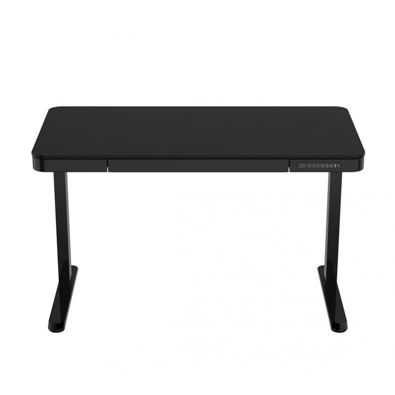 Urevo Spacewalk 3S treadmill + TUCKANO electrically adjustable desk, black