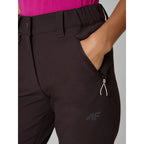 Women's trekking trousers softshell windproof membrane 10000 4F 4FRAW26TFTRF1608-80S