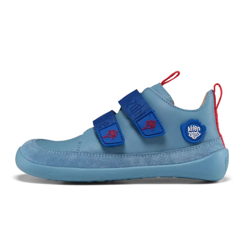 Affenzahn Halbschuh Leder Buddy Shark Jr shoes 00428-30211 Affenzahn