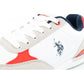 US Polo ASSN trainers. M UP21M48062-WHI-RED01 Footwear/Lifestyle Your Sports Performance