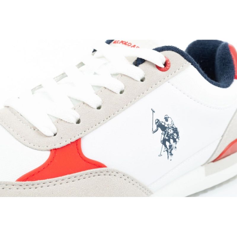 US Polo ASSN trainers. M UP21M48062-WHI-RED01 Footwear/Lifestyle Your Sports Performance