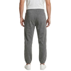 Calvin Klein Fleece Logo Tape Jogger Grey Heather Sweatpants - LZ04LE291G-P7E Calvin Klein