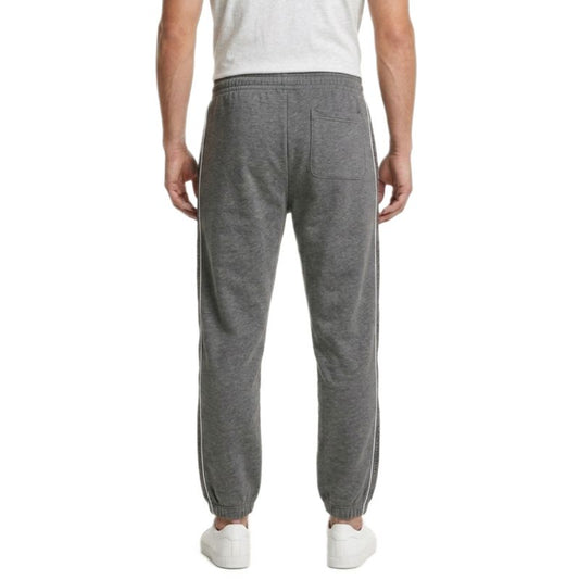 Calvin Klein Fleece Logo Tape Jogger Grey Heather Sweatpants - LZ04LE291G-P7E Calvin Klein