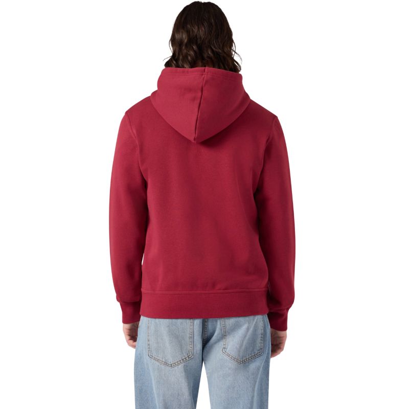 Men's Champion Hooded Full Zip Sweatshirt Red 221794 RS508