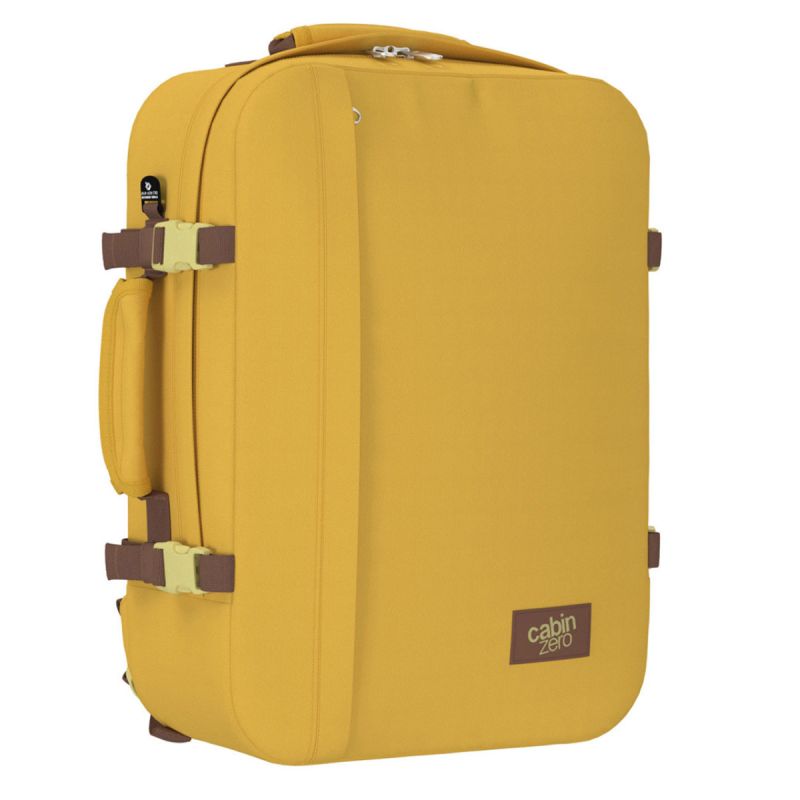 CabinZero Classic Backpack Bag Tourist Cabin 44L Yellow - CZ062306 Akcesoria i sprzęt koszykarski/Torby i plecaki Your Sports Performance