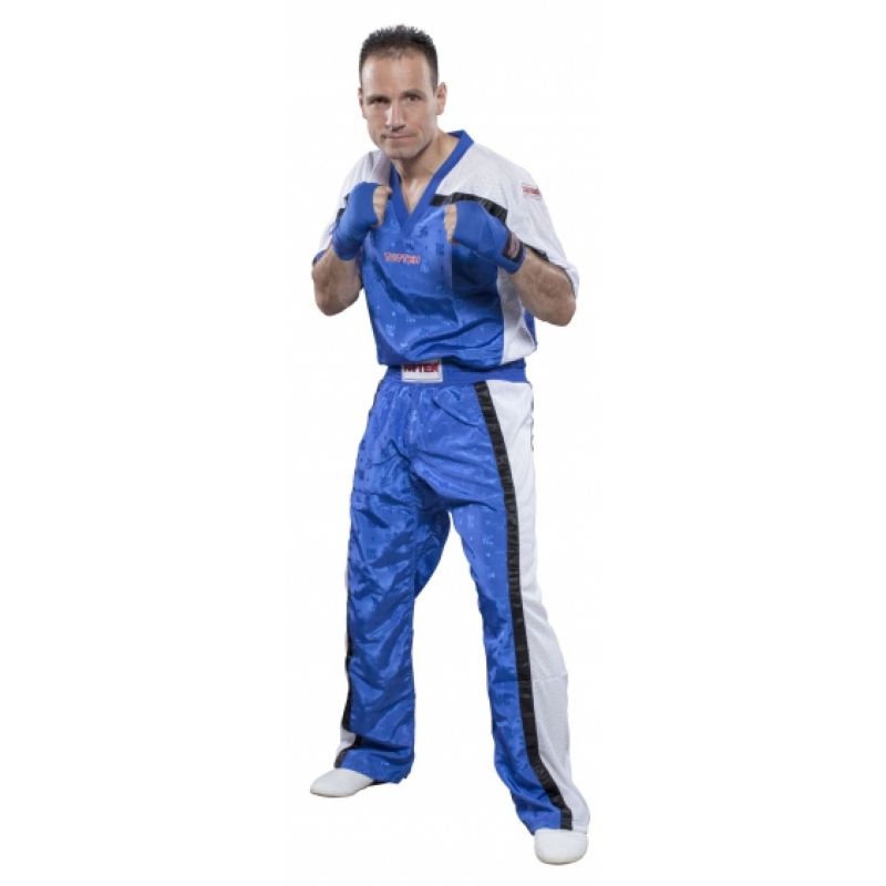TOP TEN pointfighting sweatshirt blue and white (PRICE CHANGE) In preparation Your Sports Performance