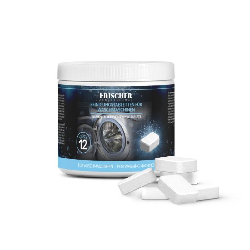 Frischer washing machine cleaning tablets 12 pcs Chemia/Preparaty do mycia i nabłyszczania powierzchni Your Sports Performance